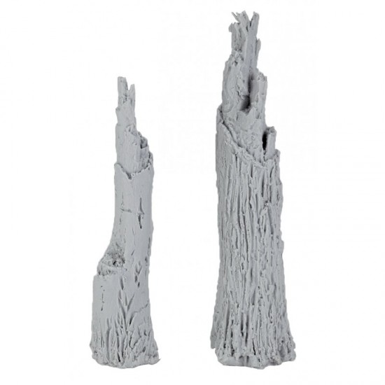 1/35 Tree Trunks (approx height 90mm, 70mm)