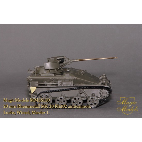 1/35 Luchs/Wiesel/Marder 20mm Rheinmetall MK 20 Rh202 Autocannon Since 1951 1/35 Luchs/Wiesel/Marder 20mm Rheinmetall MK 20 Rh202 Autocannon Since 1951