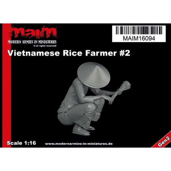 1/16 Vietnamese Rice Farmer #2