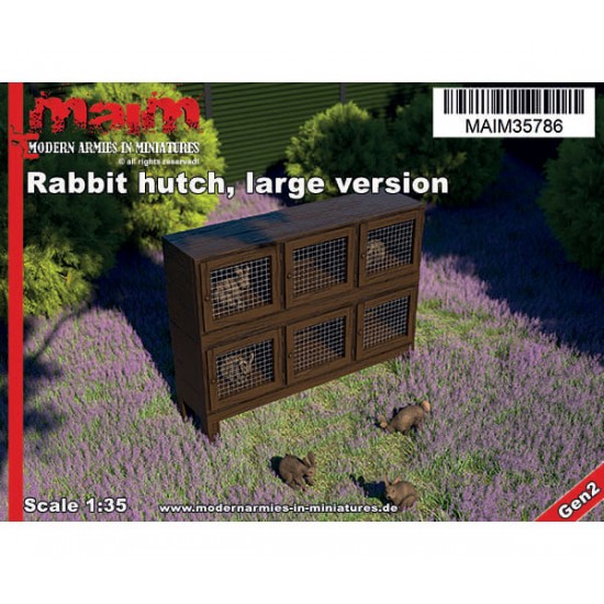 1/35 Rabbit Hutch Large Version