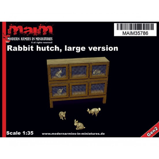 1/35 Rabbit Hutch Large Version
