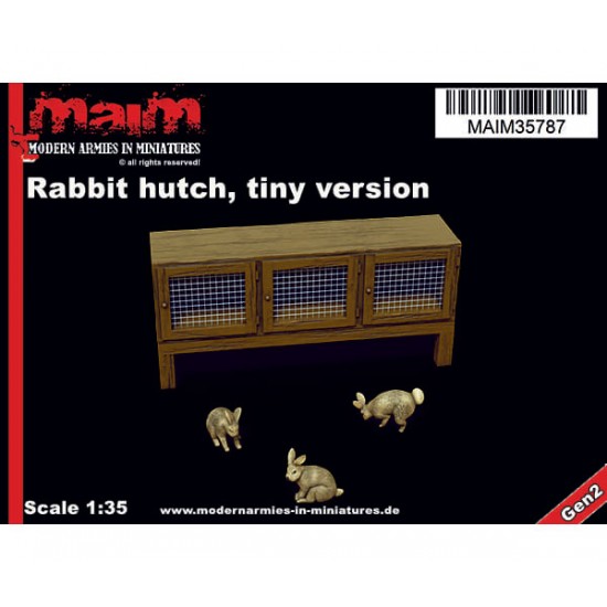 1/35 Rabbit Hutch Tiny Version