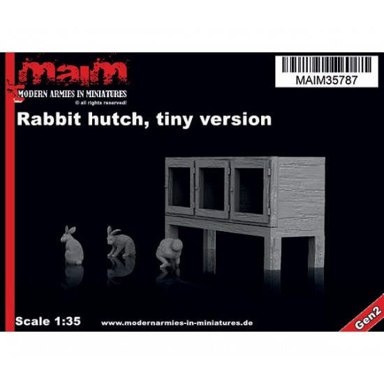 1/35 Rabbit Hutch Tiny Version