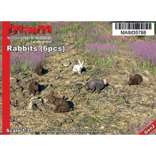 1/35 Rabbits (6pcs)