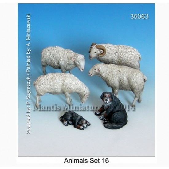 1/35 Animals Set 16 (6pcs)