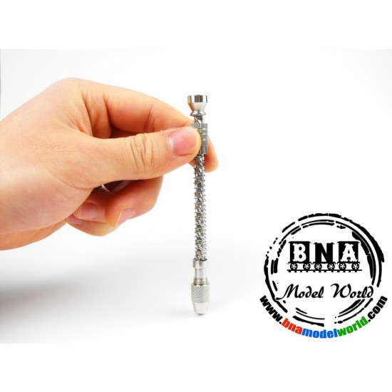 Mini Hand Push Drill Pin Vise (Drill Bits: 0.2mm-1.5mm)