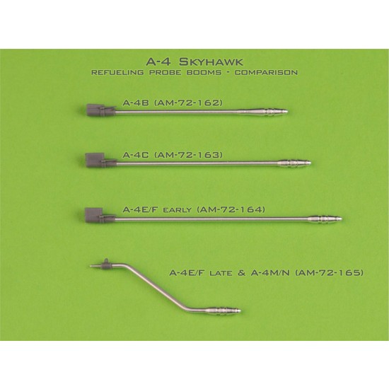 1/72 A-4 Skyhawk LONG STRAIGHT Refueling Probe Boom for A-4E/F and TA-4F/J 1/72 A-4 Skyhawk LONG STRAIGHT Refueling Probe Boom for A-4E/F and TA-4F/J
