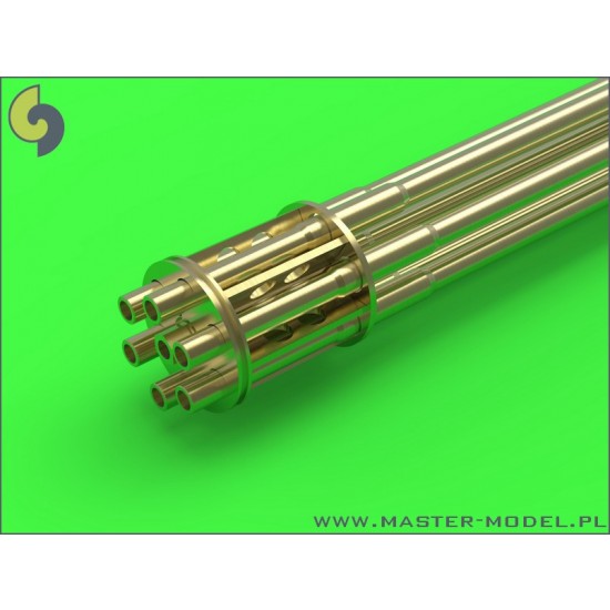 1/35 M61 A1 Vulcan - Six-barrelled rotary 20mm Cannon - Turned Barrels with etched clamps 1/35 M61 A1 Vulcan - Six-barrelled rotary 20mm Cannon - Turned Barrels with etched clamps