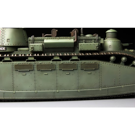 1/35 WWI French Char 2C Heavy Super Heavy Tank #TS-009