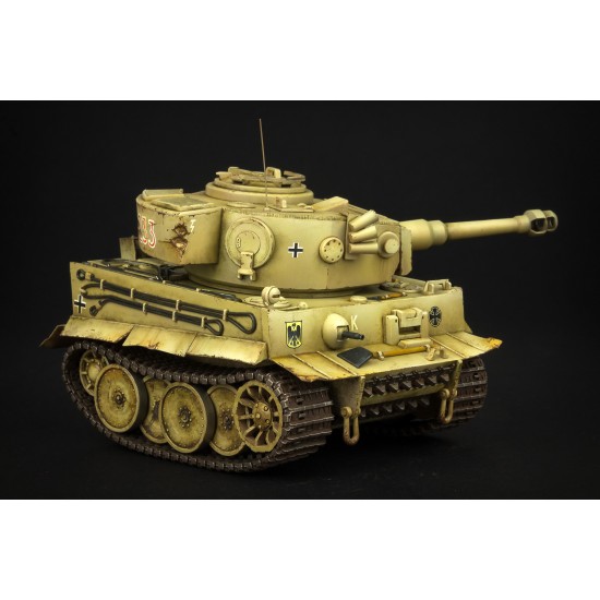 World War Toons - German Heavy Tank Tiger I (11 x 9 x 7cm) [Q Version]