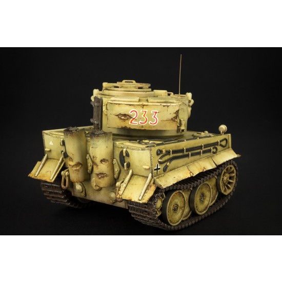 World War Toons - German Heavy Tank Tiger I (11 x 9 x 7cm) [Q Version]