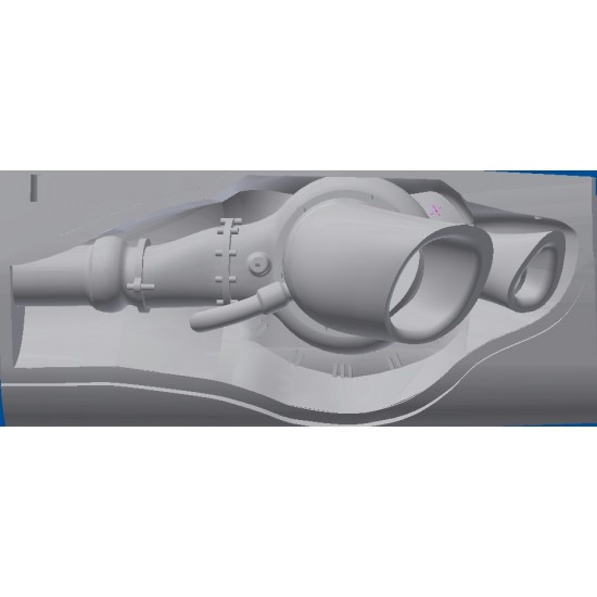 1/72 Boeing B-29 Superfortress Engine Cars for Academy kit (Resin+PE)