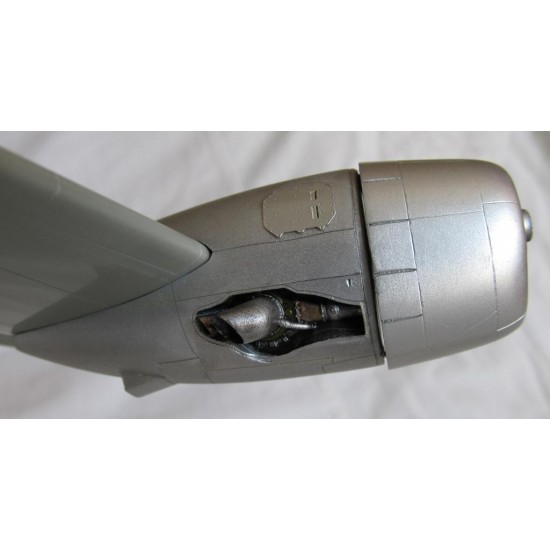 1/72 Boeing B-29 Superfortress Engine Cars for Academy kit (Resin+PE)