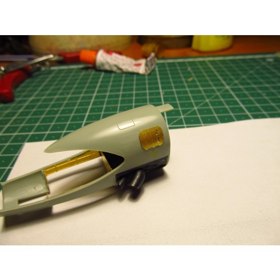 1/72 Boeing B-29 Superfortress Engine Cars for Academy kit (Resin+PE)