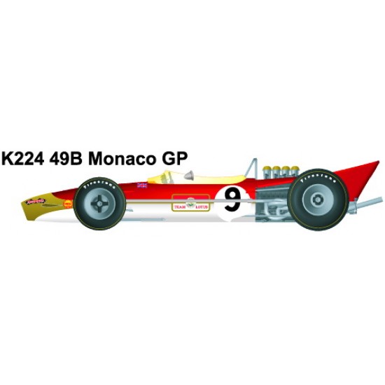 1/20 Multimedia Kit - Lotus 49B 1968 Monaco Grand Prix/GP