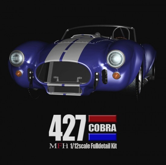 1/12 Full Detailed Multimedia kit - Shelby Cobra 427 Ver.A: Daytona 24hours #93 / SCAA #88 1/12 Full Detailed Multimedia kit - Shelby Cobra 427 Ver.A: Daytona 24hours #93 / SCAA #88