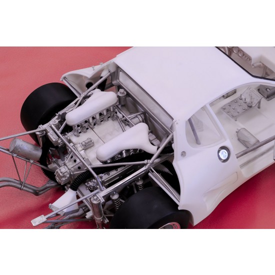 1/12 Full Detail kit - Ferrari 512BB LM Ver.C: 1980 LM JMS Racing/Pozzi #75