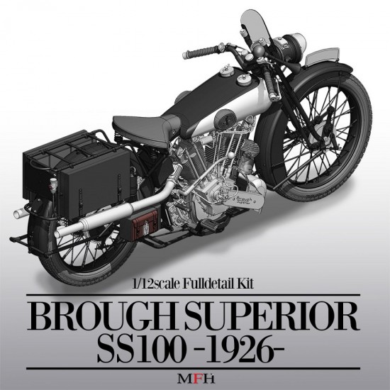 1/9 Fulldetail Kit: Brough Superior SS100 1926 1/9 Fulldetail Kit: Brough Superior SS100 1926