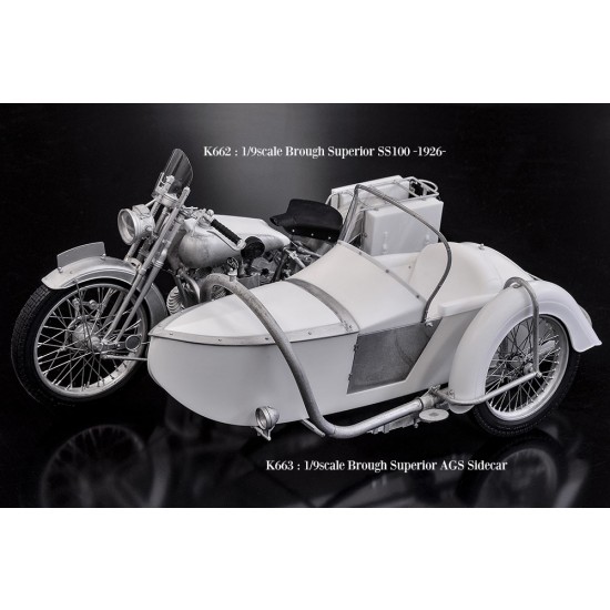 1/9 Fulldetail Kit: Brough Superior SS100 1926 1/9 Fulldetail Kit: Brough Superior SS100 1926