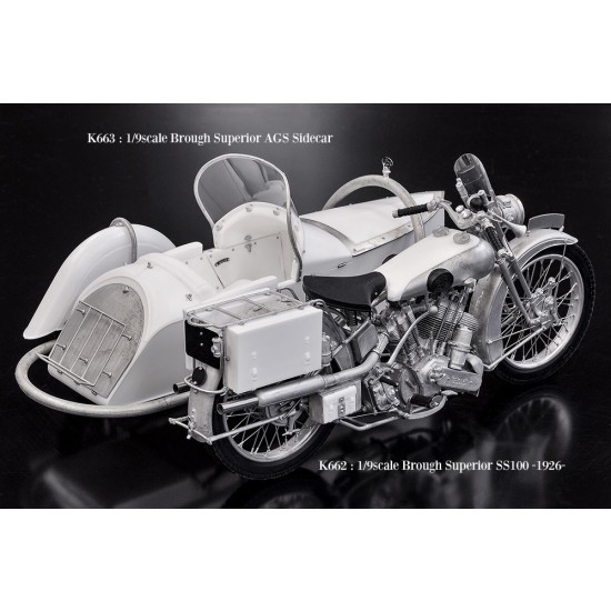 1/9 Fulldetail Kit: Brough Superior SS100 1926 1/9 Fulldetail Kit: Brough Superior SS100 1926