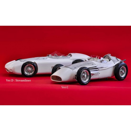 1/12 Full Detail Kit: Maserati 250F Ver.D Streamliner 1955 Rd.7 Italian GP #36 J.Behra