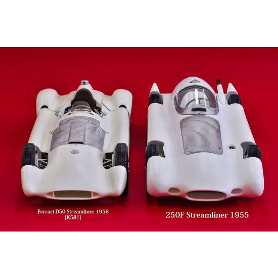 1/12 Full Detail Kit: Maserati 250F Ver.D Streamliner 1955 Rd.7 Italian GP #36 J.Behra