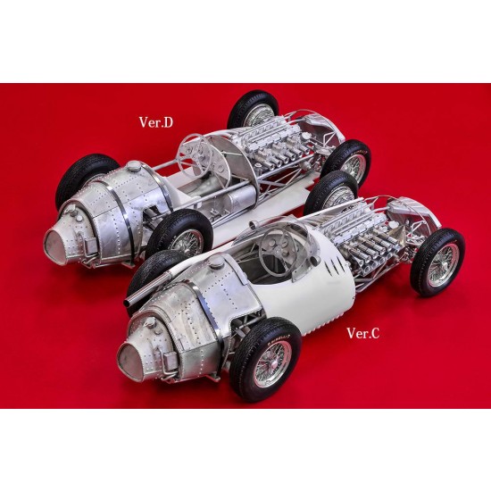 1/12 Full Detail Kit: Maserati 250F Ver.D Streamliner 1955 Rd.7 Italian GP #36 J.Behra
