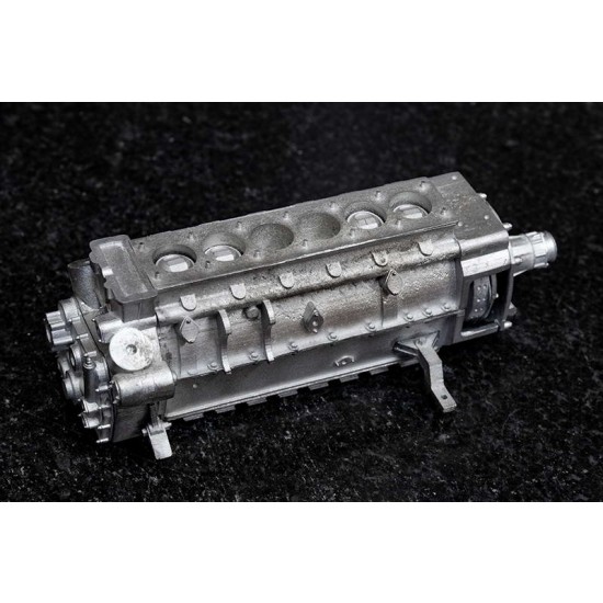 1/12 Full Detail Kit: Maserati 250F Ver.D Streamliner 1955 Rd.7 Italian GP #36 J.Behra