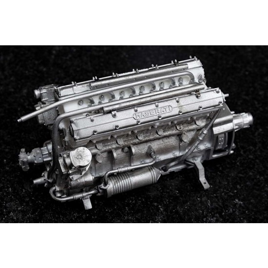 1/12 Full Detail Kit: Maserati 250F Ver.D Streamliner 1955 Rd.7 Italian GP #36 J.Behra