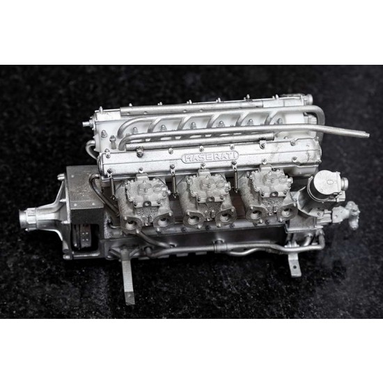 1/12 Full Detail Kit: Maserati 250F Ver.D Streamliner 1955 Rd.7 Italian GP #36 J.Behra