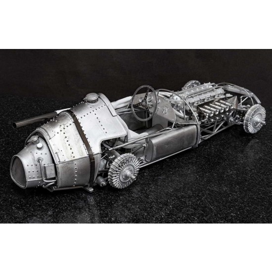 1/12 Full Detail Kit: Maserati 250F Ver.D Streamliner 1955 Rd.7 Italian GP #36 J.Behra