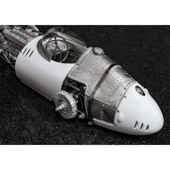 1/12 Full Detail Kit: Maserati 250F Ver.D Streamliner 1955 Rd.7 Italian GP #36 J.Behra