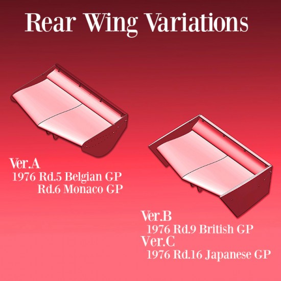 1/12 Full Multimedia kit: Ferrari 312T2 Ver.B 1976 Rd.6 #1 N.Lauda/#2 C.Regazzoni 1/12 Full Multimedia kit: Ferrari 312T2 Ver.B 1976 Rd.6 #1 N.Lauda/#2 C.Regazzoni