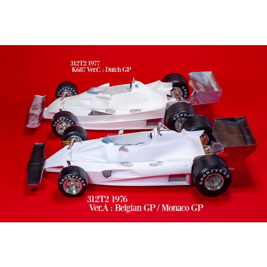 1/12 Full Multimedia kit: Ferrari 312T2 Ver.B 1976 Rd.6 #1 N.Lauda/#2 C.Regazzoni 1/12 Full Multimedia kit: Ferrari 312T2 Ver.B 1976 Rd.6 #1 N.Lauda/#2 C.Regazzoni