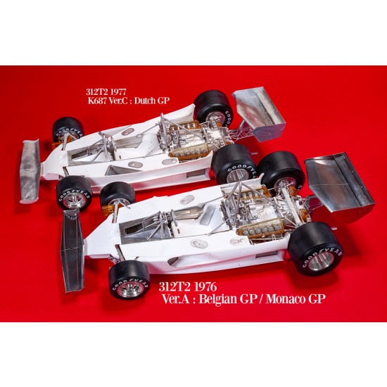 1/12 Full Multimedia kit: Ferrari 312T2 Ver.B 1976 Rd.6 #1 N.Lauda/#2 C.Regazzoni 1/12 Full Multimedia kit: Ferrari 312T2 Ver.B 1976 Rd.6 #1 N.Lauda/#2 C.Regazzoni