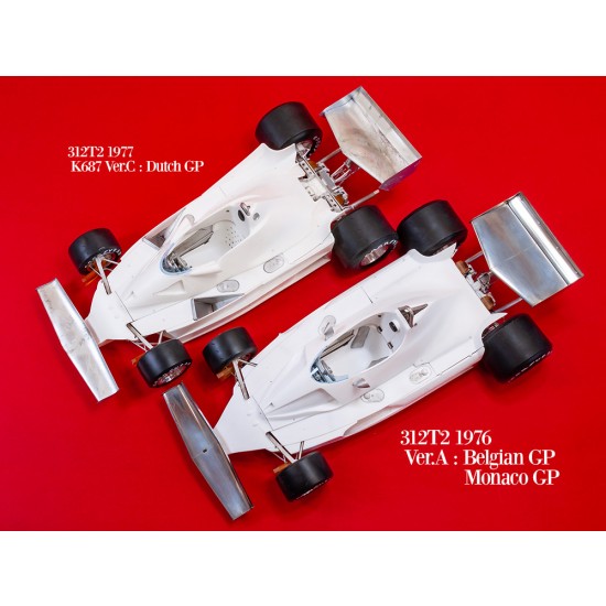 1/12 Full Multimedia kit: Ferrari 312T2 Ver.B 1976 Rd.6 #1 N.Lauda/#2 C.Regazzoni 1/12 Full Multimedia kit: Ferrari 312T2 Ver.B 1976 Rd.6 #1 N.Lauda/#2 C.Regazzoni