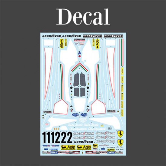 1/12 Full Multimedia kit: Ferrari 312T2 Ver.B 1976 Rd.6 #1 N.Lauda/#2 C.Regazzoni 1/12 Full Multimedia kit: Ferrari 312T2 Ver.B 1976 Rd.6 #1 N.Lauda/#2 C.Regazzoni