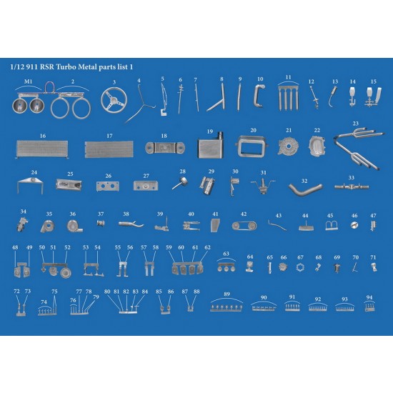 1/12 Multi-Material Kit: Porsche 911 Carrera RSR Turbo Ver.B 1974 LM 24hours No.21 1/12 Multi-Material Kit: Porsche 911 Carrera RSR Turbo Ver.B 1974 LM 24hours No.21