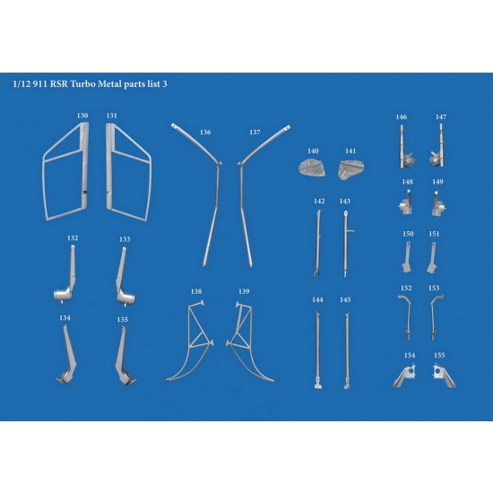 1/12 Multi-Material Kit: Porsche 911 Carrera RSR Turbo Ver.B 1974 LM 24hours No.21 1/12 Multi-Material Kit: Porsche 911 Carrera RSR Turbo Ver.B 1974 LM 24hours No.21