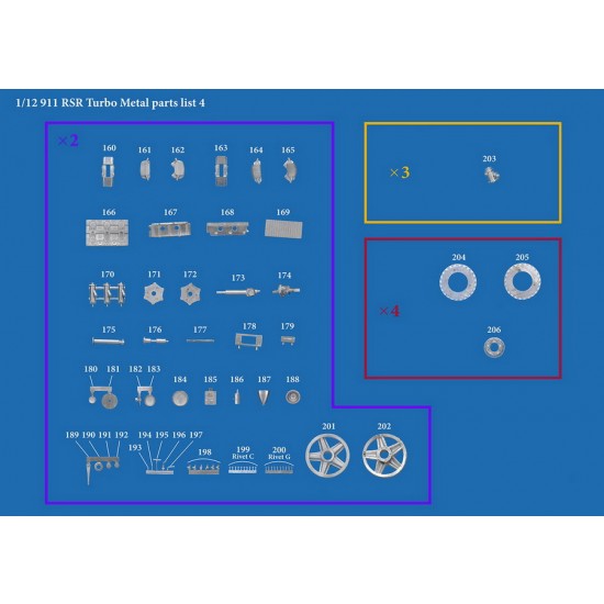 1/12 Multi-Material Kit: Porsche 911 Carrera RSR Turbo Ver.B 1974 LM 24hours No.21 1/12 Multi-Material Kit: Porsche 911 Carrera RSR Turbo Ver.B 1974 LM 24hours No.21