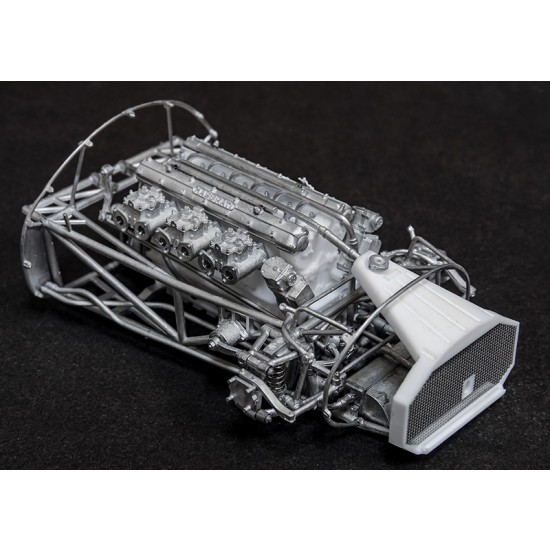 1/20 Full Detail Kit: Maserati 250F Ver.B 1957 Rd.2 Monaco GP Winner #32 J.M.Fangio