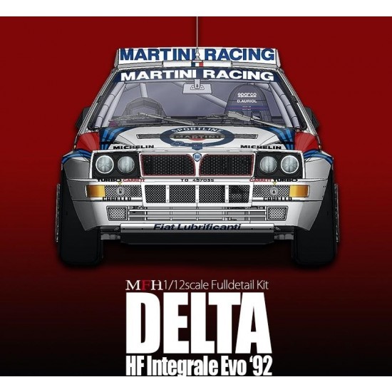 1/12 Multimedia kit - Lancia Delta Integrale Evo 92