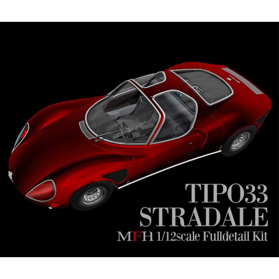 1/12 Full Detail Kit: Alfa Romeo Tipo33 Stradale