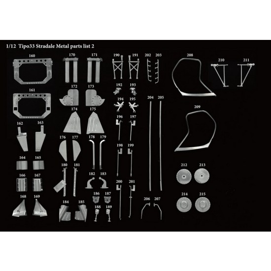 1/12 Full Detail Kit: Alfa Romeo Tipo33 Stradale