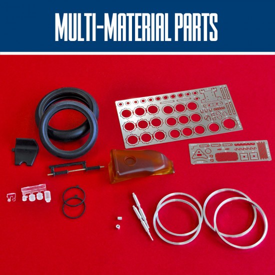 1/9 Ducati 750 TT1 1983 Multi-Material Full Detail Kit