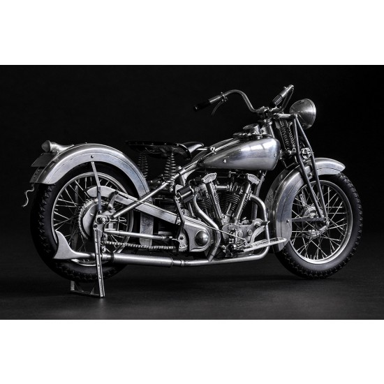 1/9 Crocker Hemi-Head 1936 Small Tank Motorcycle Full Detail Kit