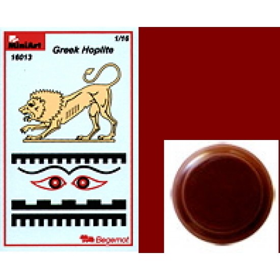 1/16 Greek Hoplite IV Century B.C. (1 figure w/base)