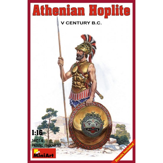 1/16 Athenian Hoplite V Century B.C. (1 figure w/base)