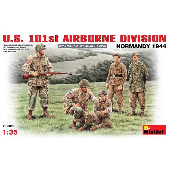 1/35 US 101st Airborne Division Normandy 1944 (5 figures)