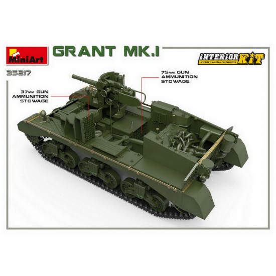 1/35 WWII British M3 Grant Mk.I [Interior Kit]